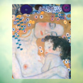 Autocollant Pour Fenêtre Gustav Klimt - Mère et Enfant (Feuille 3)