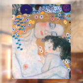 Autocollant Pour Fenêtre Gustav Klimt - Mère et Enfant (Feuille 2)