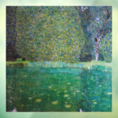 Autocollant Pour Fenêtre Gustav Klimt - Parc Schloss Kammer am Attersee (Feuille 3)