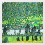 Autocollant Pour Fenêtre Gustav Klimt - Pente de montagne à Unterach<br><div class="desc">Pente de montagne à Unterach / Pente dans une forêt sur le lac Attersee - Gustav Klimt,  Huile sur toile,  1916</div>
