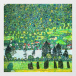 Autocollant Pour Fenêtre Gustav Klimt - Pente de montagne à Unterach<br><div class="desc">Pente de montagne à Unterach / Pente dans une forêt sur le lac Attersee - Gustav Klimt, Huile sur toile, 1916</div>
