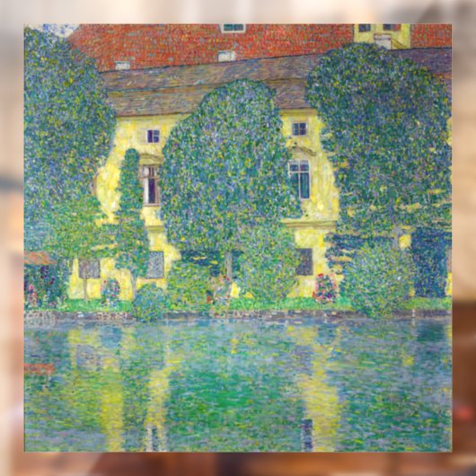 Autocollant Pour Fenêtre Gustav Klimt - Schloss Kammer am Attersee III (Feuille 2)