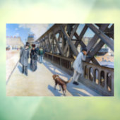 Autocollant Pour Fenêtre Gustave Caillebotte - Le Pont de l'Europe (Feuille 3)