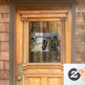 Autocollant Pour Fenêtre Gustave Caillebotte - Les Graveuses (Porte d'accueil)