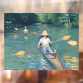 Autocollant Pour Fenêtre Gustave Caillebotte - Skiffs on the Yerres (Feuille 2)