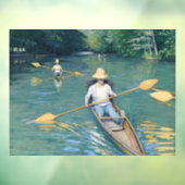 Autocollant Pour Fenêtre Gustave Caillebotte - Skiffs on the Yerres (Feuille 3)