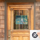 Autocollant Pour Fenêtre Gustave Caillebotte - Skiffs on the Yerres (Porte d'accueil)