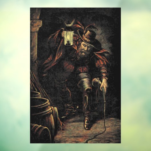 Autocollant Pour Fenêtre Guy Fawkes : Rebellion GunPowder Plot et trahison (Feuille 3)