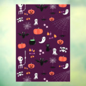 Autocollant Pour Fenêtre Halloween (Feuille 3)