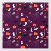 Autocollant Pour Fenêtre Halloween (Feuille)