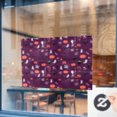 Autocollant Pour Fenêtre Halloween (Fenêtre de café)