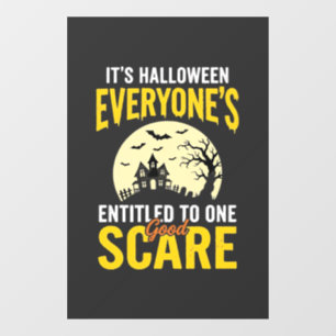 Autocollant Pour Fenêtre Halloween à tous droit à une conception de frayeur