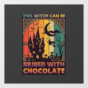 Autocollant Pour Fenêtre Halloween Cette Sorcière Peut Être Corrompue Maiso