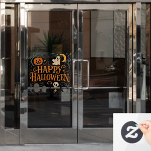 Autocollant Pour Fenêtre Halloween classique et vintage