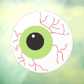 Autocollant Pour Fenêtre Halloween Eyeball effrayant (Feuille 3)