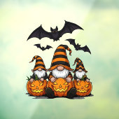 Autocollant Pour Fenêtre Halloween Gnome Window Cling (Feuille 3)
