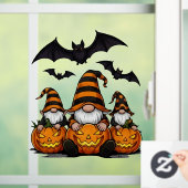 Autocollant Pour Fenêtre Halloween Gnome Window Cling (Maison)