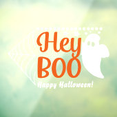 Autocollant Pour Fenêtre Halloween Hey Boo Ghost (Feuille 3)