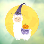 Autocollant Pour Fenêtre Halloween Llama (Feuille 3)