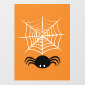 Autocollant Pour Fenêtre Halloween Spider Web (Feuille)