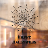 Autocollant Pour Fenêtre Halloween Spider Web et les yeux (Feuille 2)