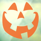 Autocollant Pour Fenêtre Halloween tendance Citrouille souriant fenêtre vis (Feuille 3)