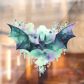 Autocollant Pour Fenêtre Halloween Vampire Bat volant (Feuille 2)