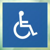 Autocollant Pour Fenêtre Handicapé (Feuille 3)