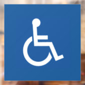 Autocollant Pour Fenêtre Handicapé (Feuille 2)