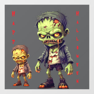 Autocollant Pour Fenêtre Happy Halloween cling fenêtre