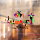 Autocollant Pour Fenêtre Happy Halloween cling fenêtre (Feuille 2)