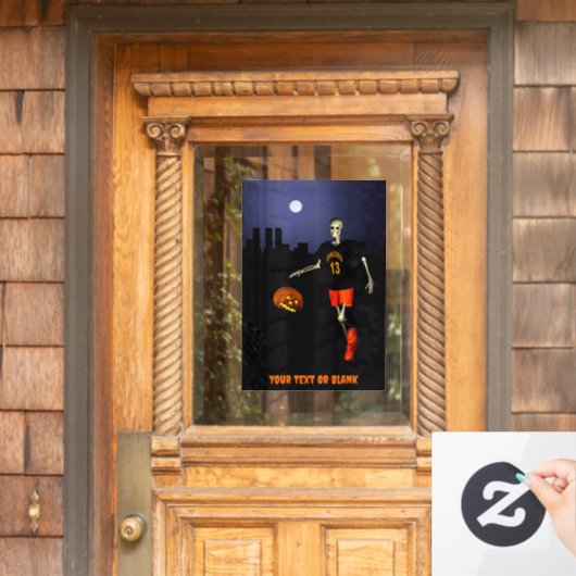 Autocollant Pour Fenêtre Haunted Hoops (Porte d'accueil)
