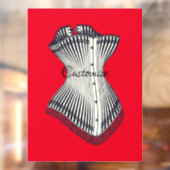 Autocollant Pour Fenêtre Haute Couture Corset Thunder_Cove (Feuille 2)