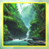 Autocollant Pour Fenêtre Haven Alien : Merveilles luxuriantes et bêtes exot (Feuille 3)