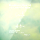 Autocollant Pour Fenêtre Hearts White Weddings Celebrating Love Romance (Feuille 3)