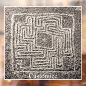 Autocollant Pour Fenêtre Hemet Maze Pierre Thunder_Cove  (Feuille 2)