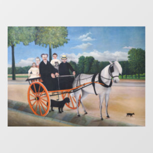 Autocollant Pour Fenêtre Henri Rousseau - La Carriole du pere Junier