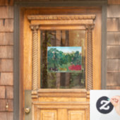 Autocollant Pour Fenêtre Henri Rousseau - La cascade (Porte d'accueil)
