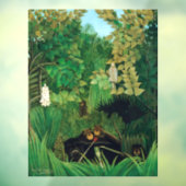 Autocollant Pour Fenêtre Henri Rousseau - Les Joyeux Jesters (Feuille 3)