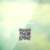 Autocollant Pour Fenêtre Heures d'ouverture sur rendez-vous uniquement Bien (Feuille 3)