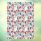 Autocollant Pour Fenêtre Hockey Referee Player Ice Skating Rink Sports Shop (Feuille 3)