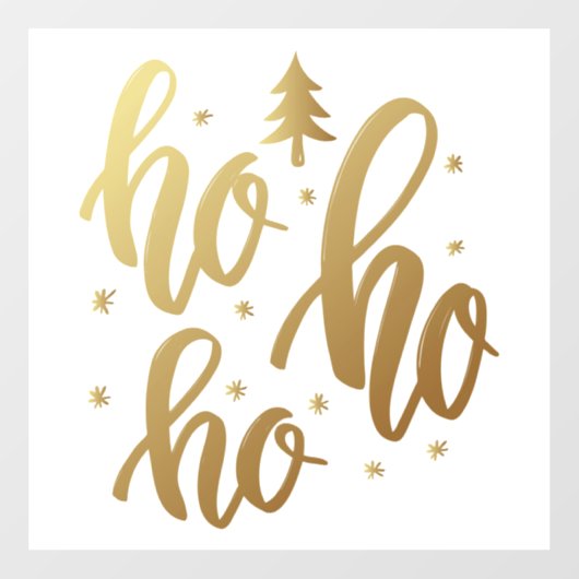 AUTOCOLLANT POUR FENÊTRE HOHOHO (Feuille)