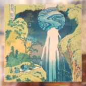 Autocollant Pour Fenêtre Hokusai Amida Cascade Japon (Feuille 2)