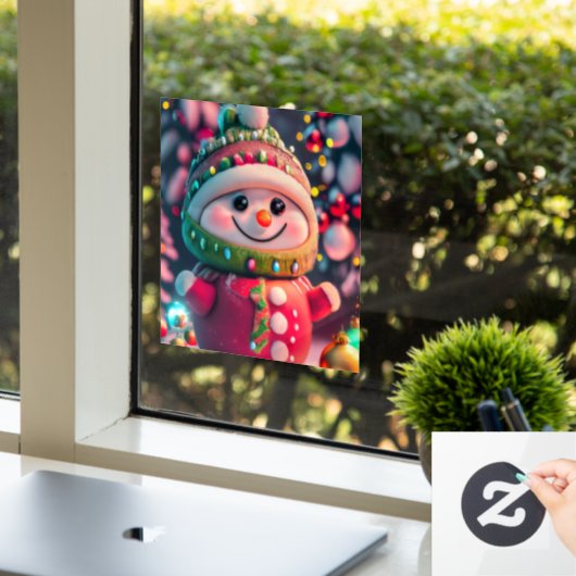 Autocollant Pour Fenêtre Holiday Cheer (Bureau)