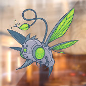 AUTOCOLLANT POUR FENÊTRE HUMM-BUZZ (Feuille 2)