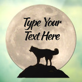 Autocollant Pour Fenêtre Husky Decal Husky Malamute Loup Malamut Fenêtre Ch (Feuille 3)