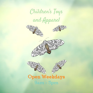 Autocollant Pour Fenêtre Illustration de la papine géante léopard