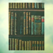 Autocollant Pour Fenêtre Illustration de l'ampoule de bibliothèque (Feuille 3)