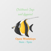 Autocollant Pour Fenêtre Illustration de l'idole mauresque (Feuille)