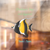 Autocollant Pour Fenêtre Illustration de l'idole mauresque (Feuille 2)